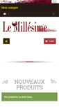 Mobile Screenshot of lemillesime.ch